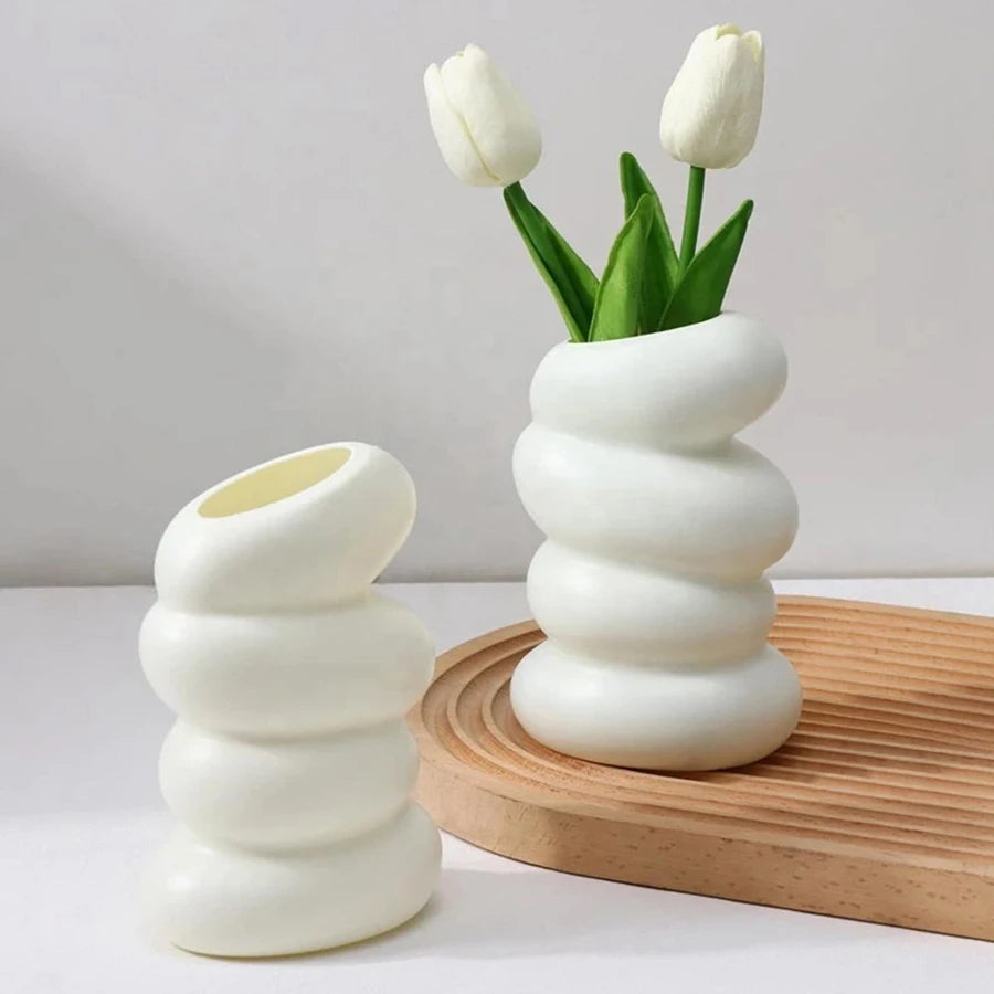Nordic Spiral Flower Vase