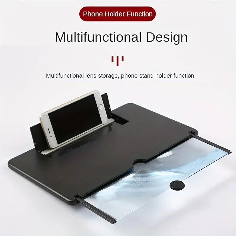Phone Screen HD Magnifier Stand