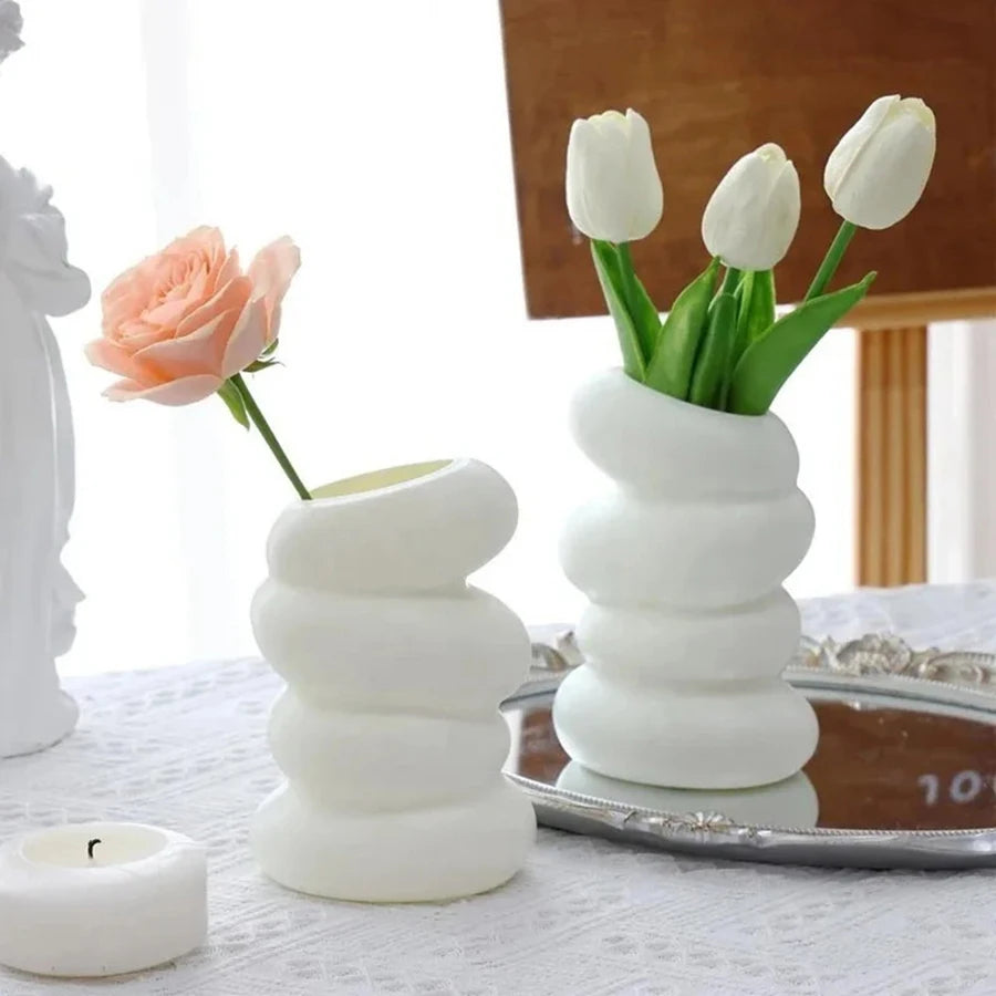 Nordic Spiral Flower Vase