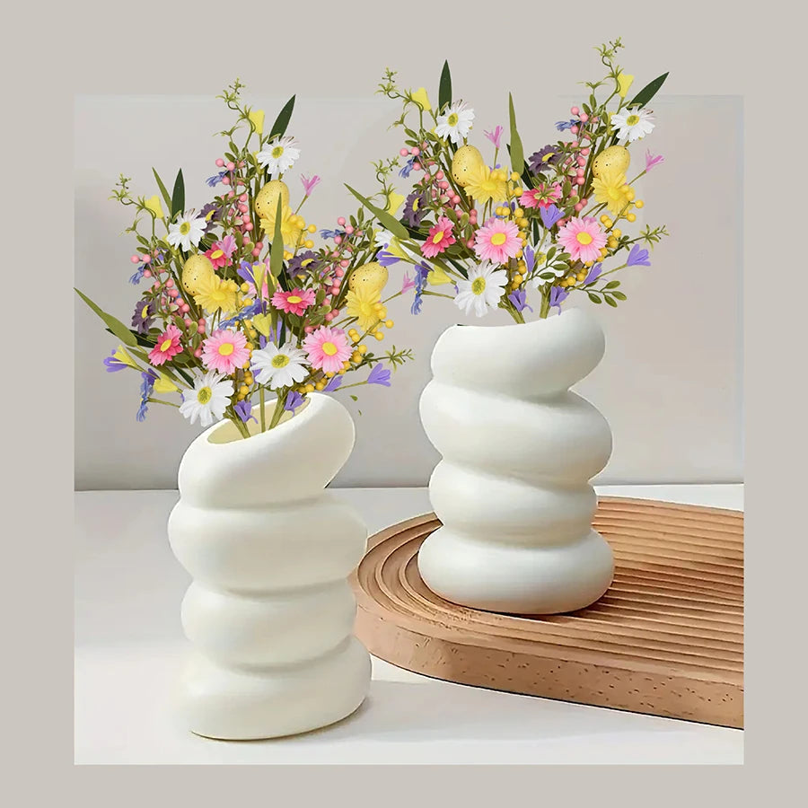 Nordic Spiral Flower Vase