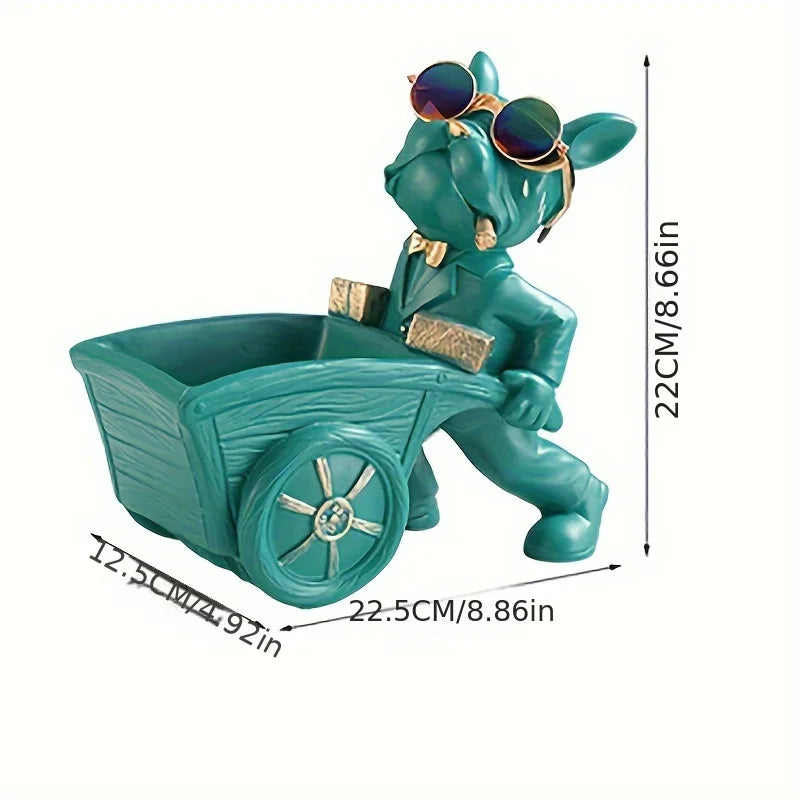 French Bulldog Barrow Dog Statue