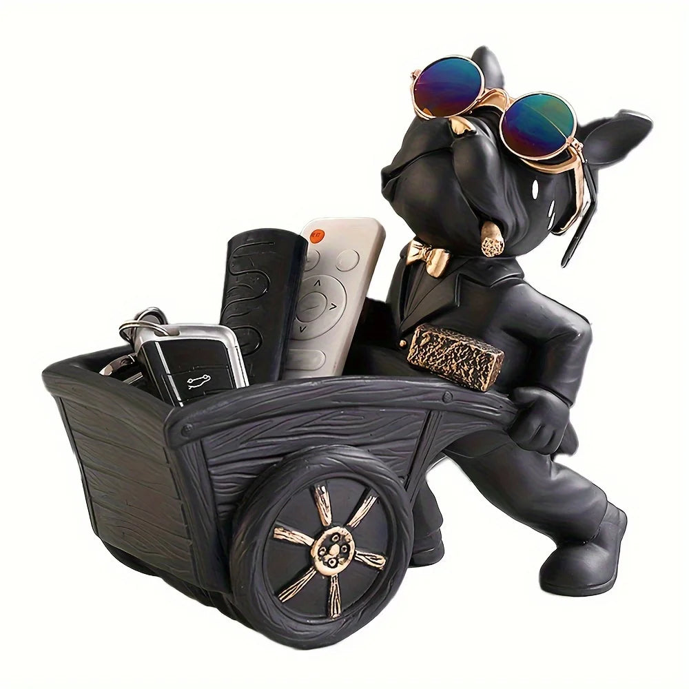 French Bulldog Barrow Dog Statue