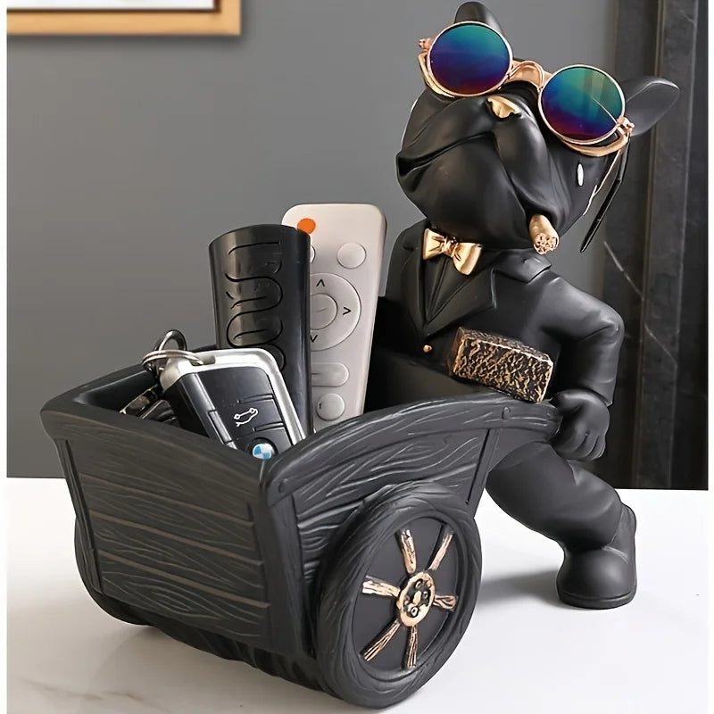 French Bulldog Barrow Dog Statue