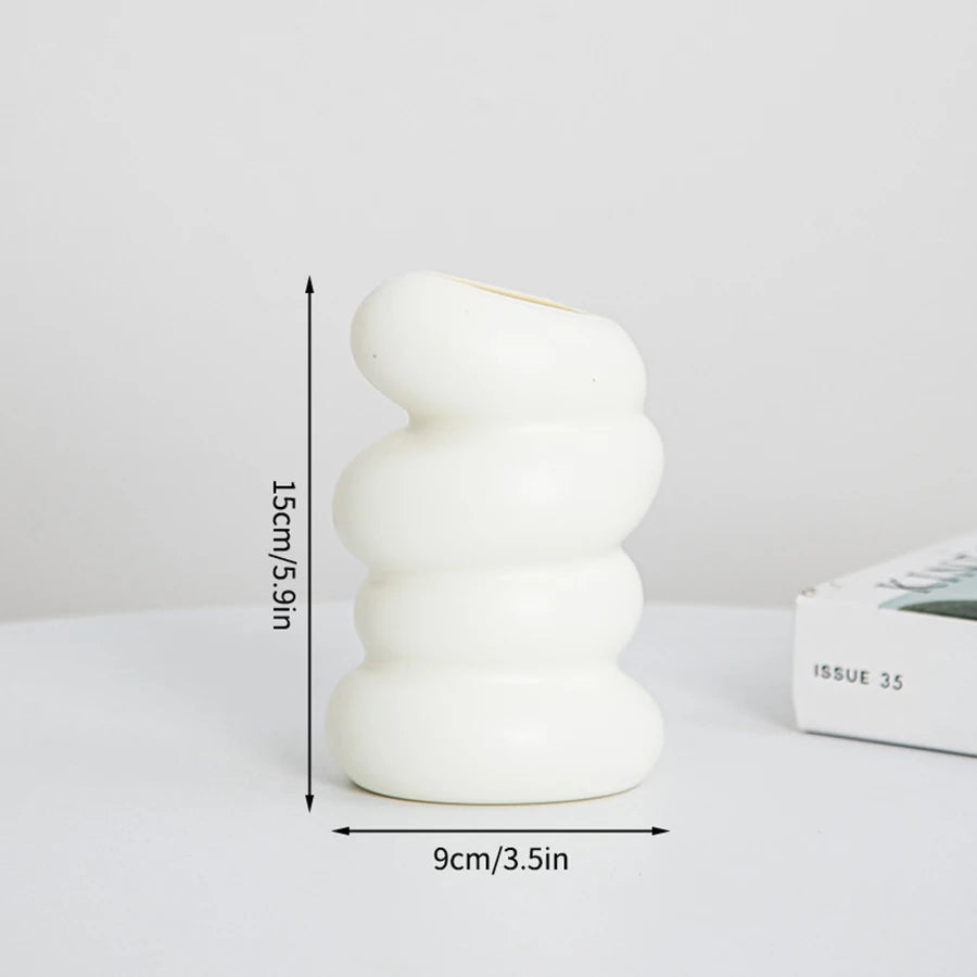 Nordic Spiral Flower Vase