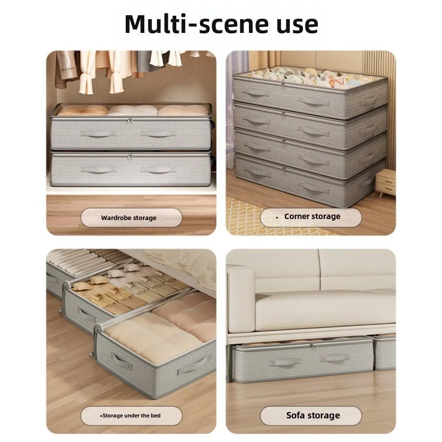 Foldable Under Bed Storage Bins